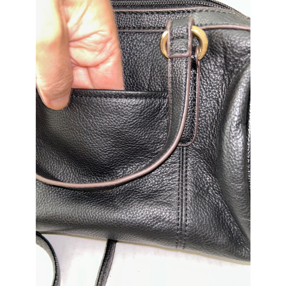 Tignanello “Main Street” small satchel Black NWT - Picture 10 of 11